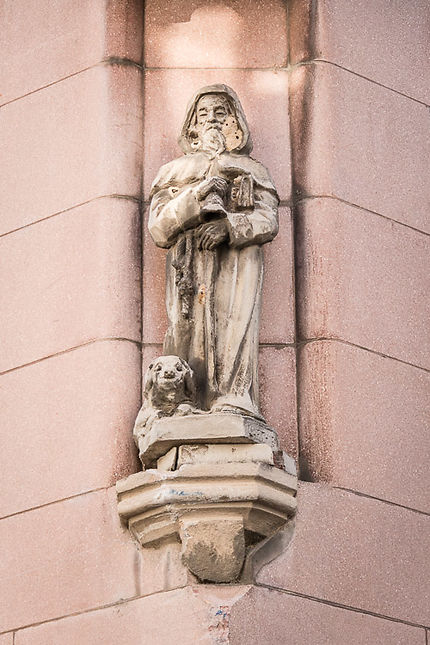 Besançon, Statuette de St-Antoine et son cochon