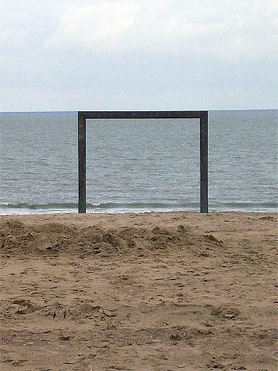 Douche sur la plage de Knokke