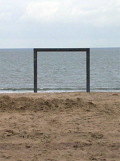 Douche sur la plage de Knokke Douche sur la plage de Knokke