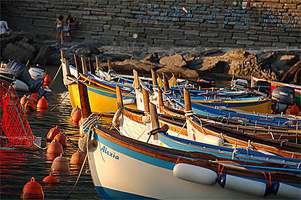 Les barques de Vernazza