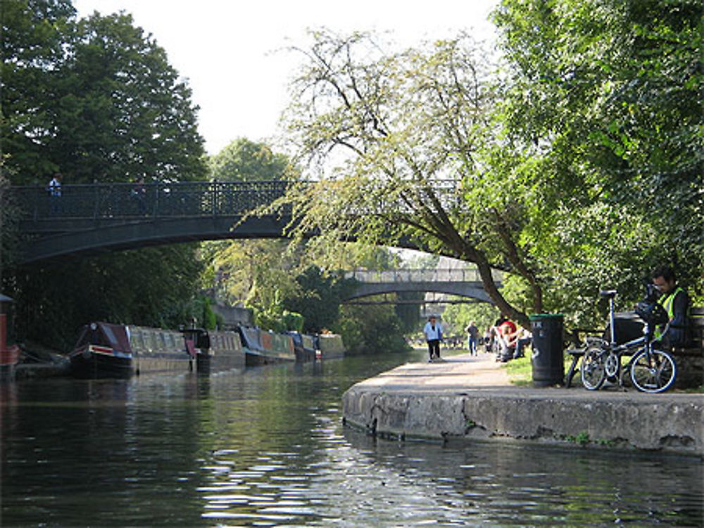 Balade le long du canal de regent park