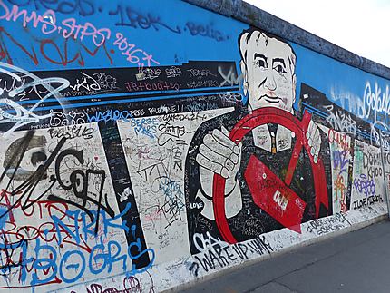 Un extrait du mur de Berlin