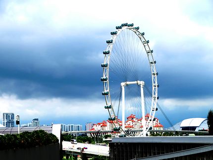 La grande roue à Singapour