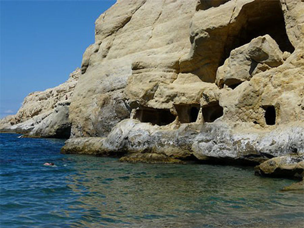 Grottes de Matala