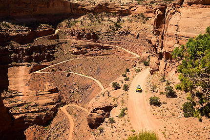 Impressionnante Shafer Trail Road