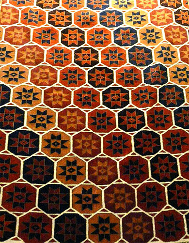 Détails d'un Kilim -Ancien Hamam - Musée du tapis Détails d'un Kilim -Ancien Hamam - Musée du tapis