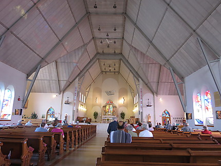 Intérieur de l'église de Pointe-au-Père