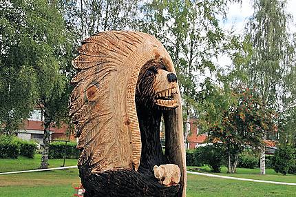 Concours de sculpture d’ours