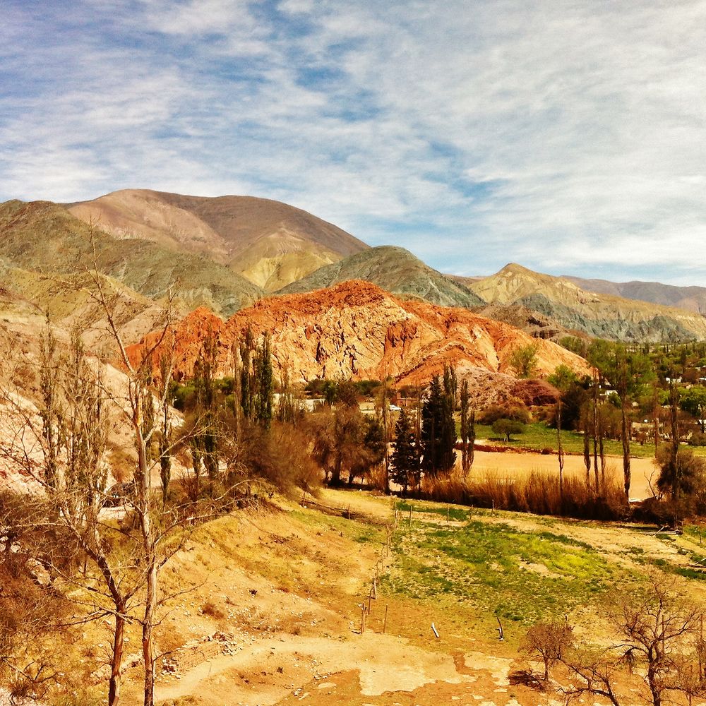 Les montagnes aux 7 couleurs