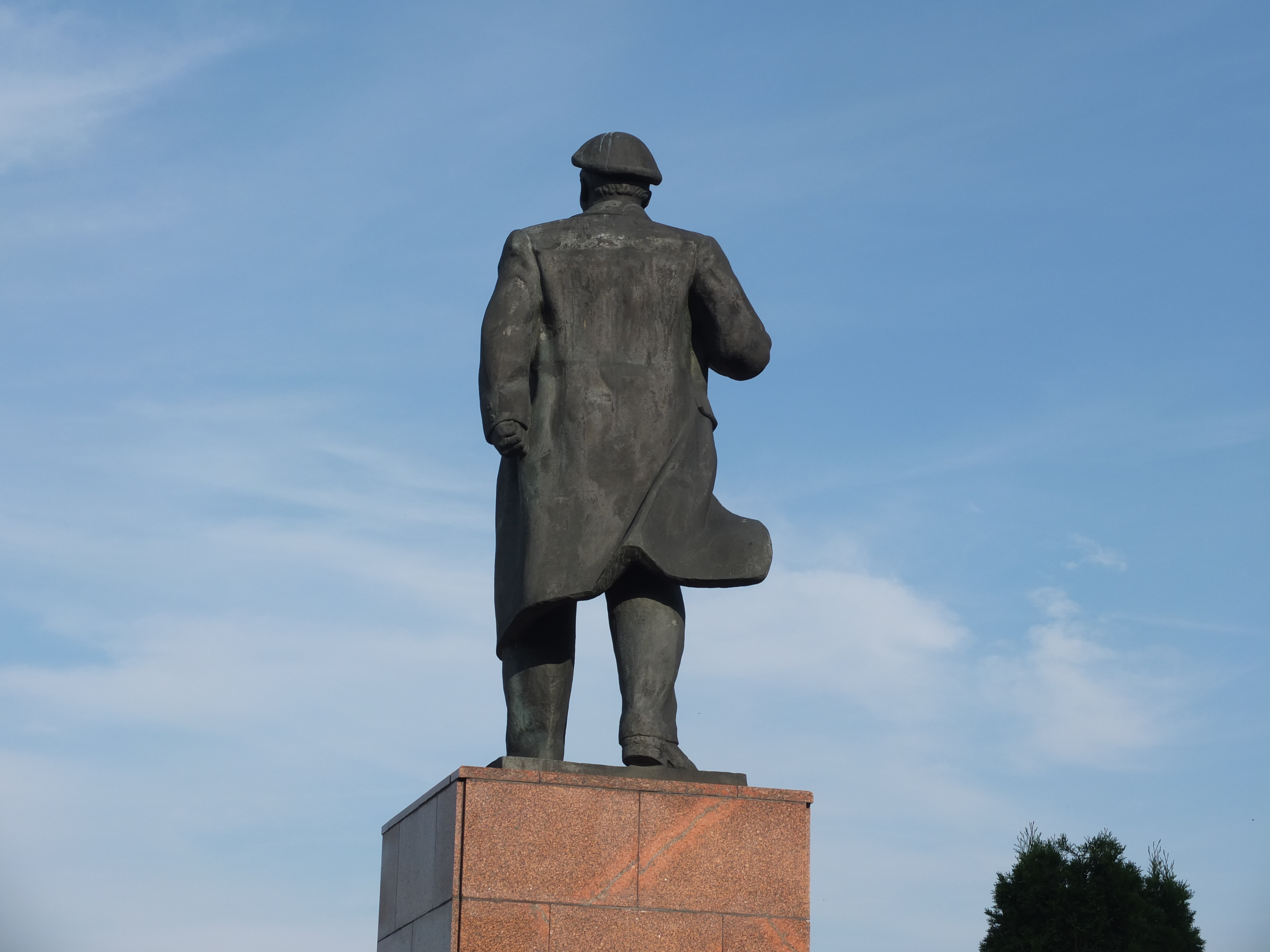Statue de Lénine à Grodno Statue de Lénine à Grodno
