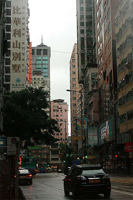 Dans les rues de Hong-Kong