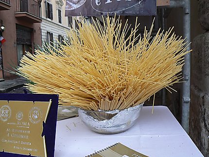 Mikado de spaghettis