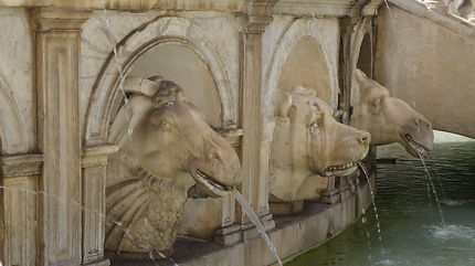 Détail de la fontaine pretoria