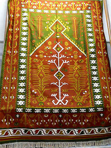 Détails de kilim -Ancien Hamam - Musée du tapis