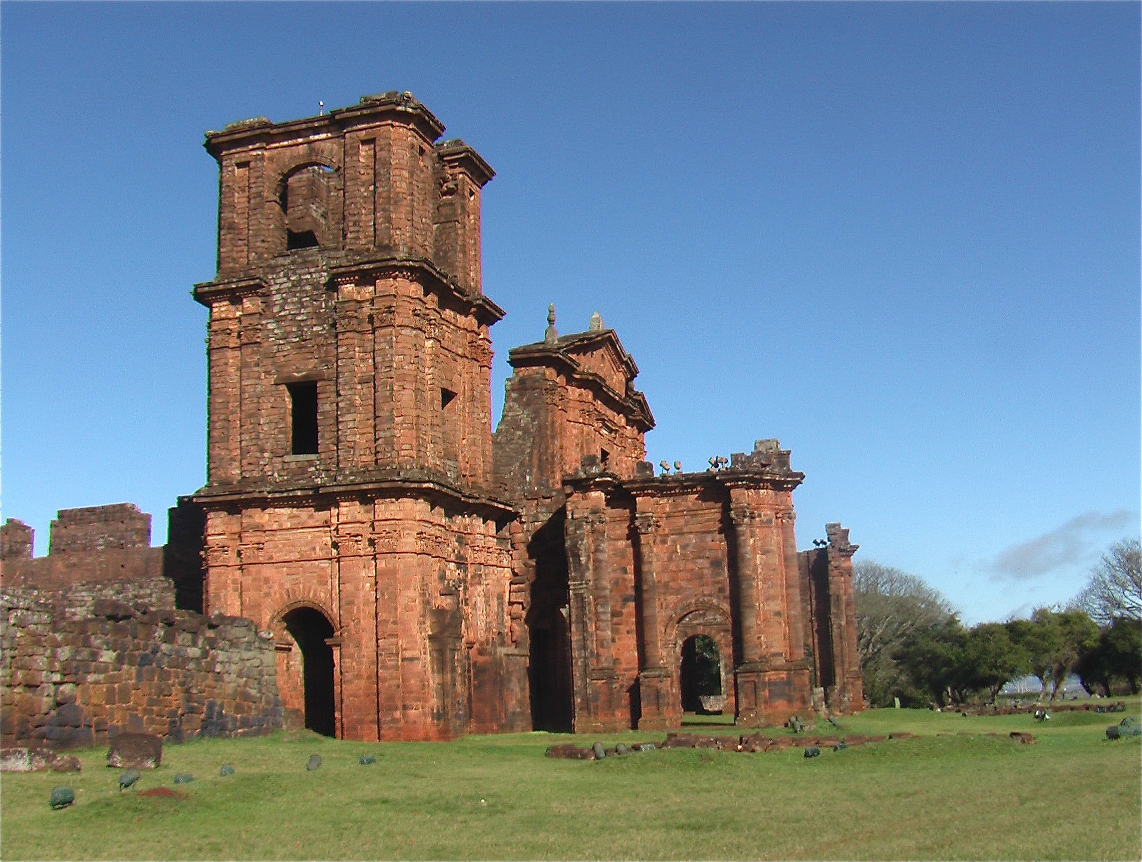 Eglise de San Miguel das Missoes : São Miguel das Missões : Rio Grande ...