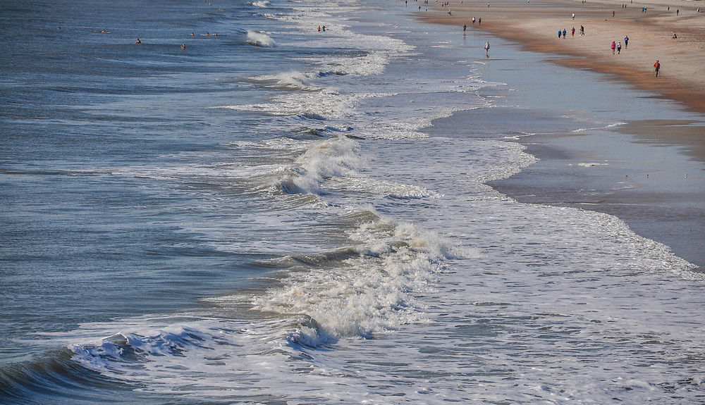 Promenade sur la plage