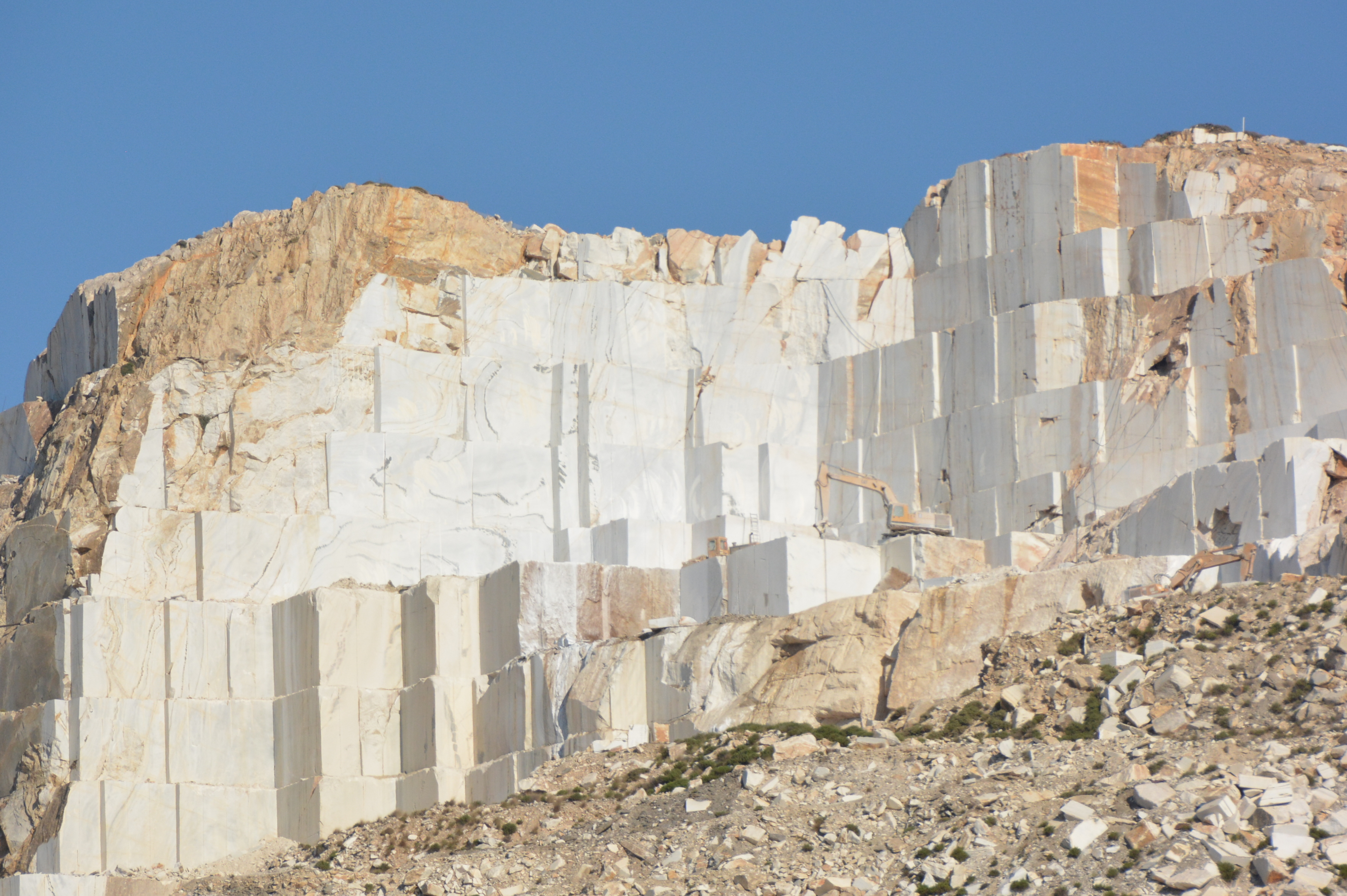 Les carrières de marbre : Île de Naxos : Cyclades : Routard.com