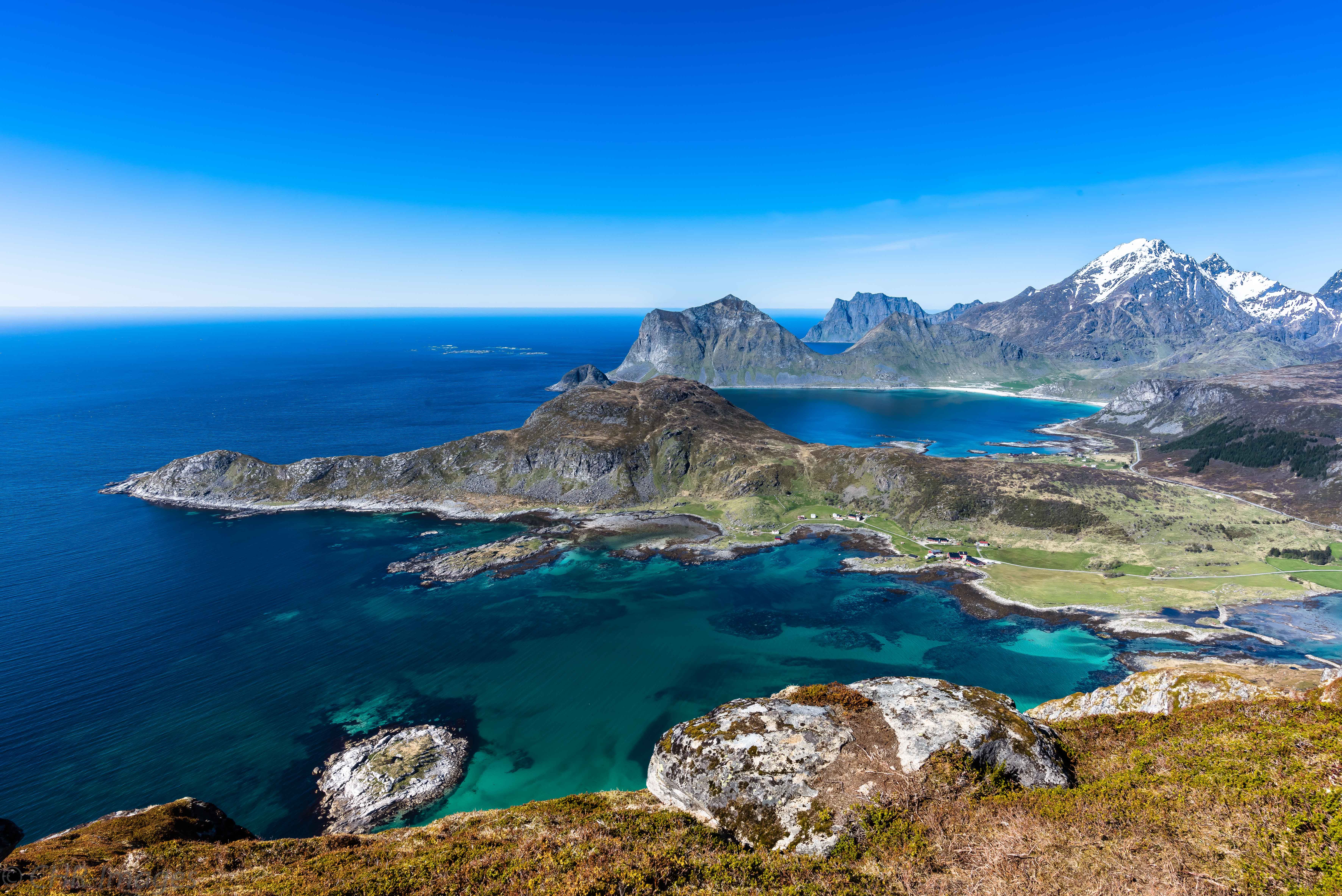 Randonnée dans le Lofoten Randonnée dans le Lofoten