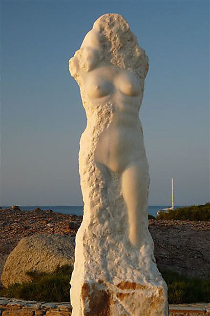 Statue en marbre Naxien