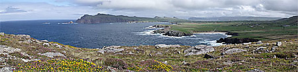Panorama de la péninsule de dingle