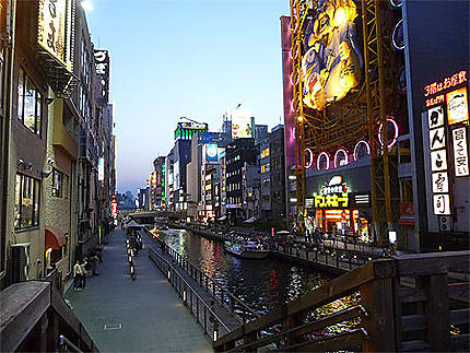 Canal Dotonbori à Osaka