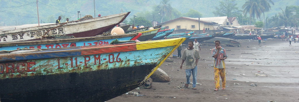 Pirogue au Gabon