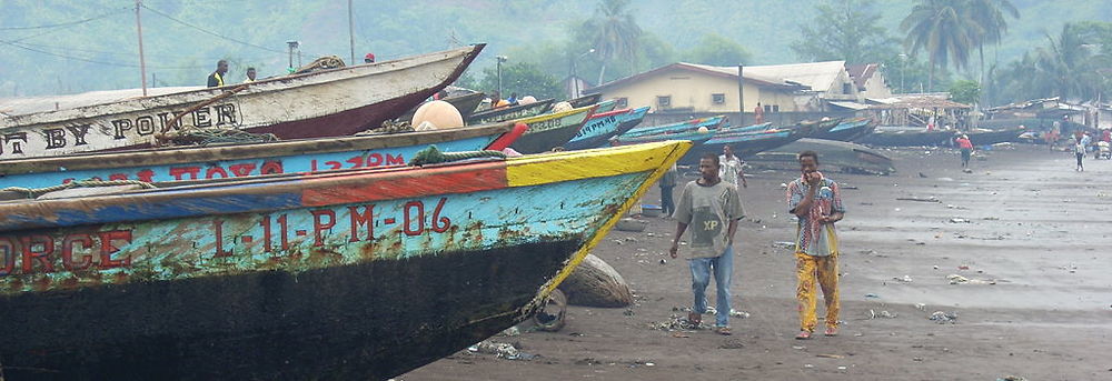 Pirogue au Gabon