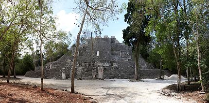 La pyramide principale de Calakmul