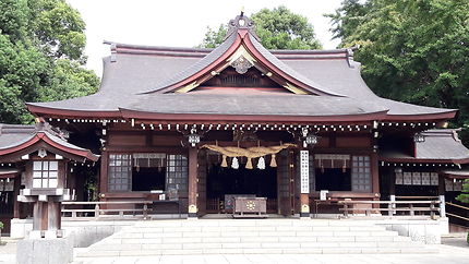 Temple au jardin Suizen-Ji, Kumamoto, Japon