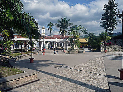 Parque central de Copan