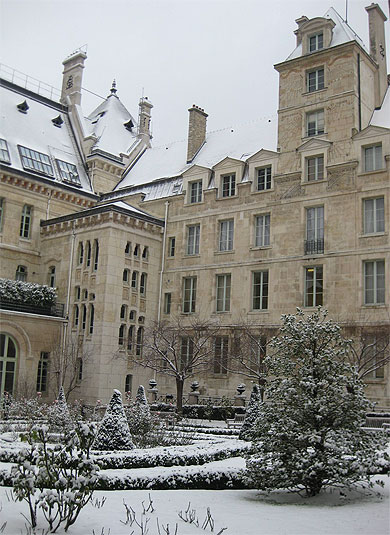 Louis-le-Grand sous la neige Louis-le-Grand sous la neige
