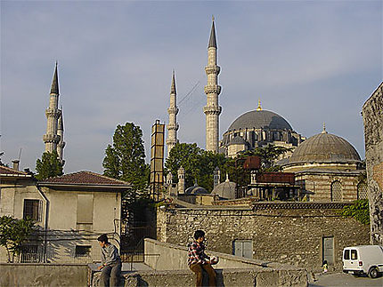 Quartier et mosquée de Sultanahmet