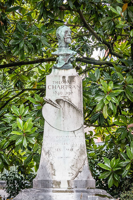 Besançon, Buste de Théobald Chartran