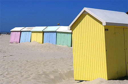 Cabines de plage de Berck-sur-Mer