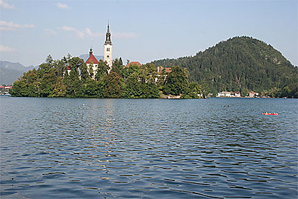Détente sur le lac de Bled
