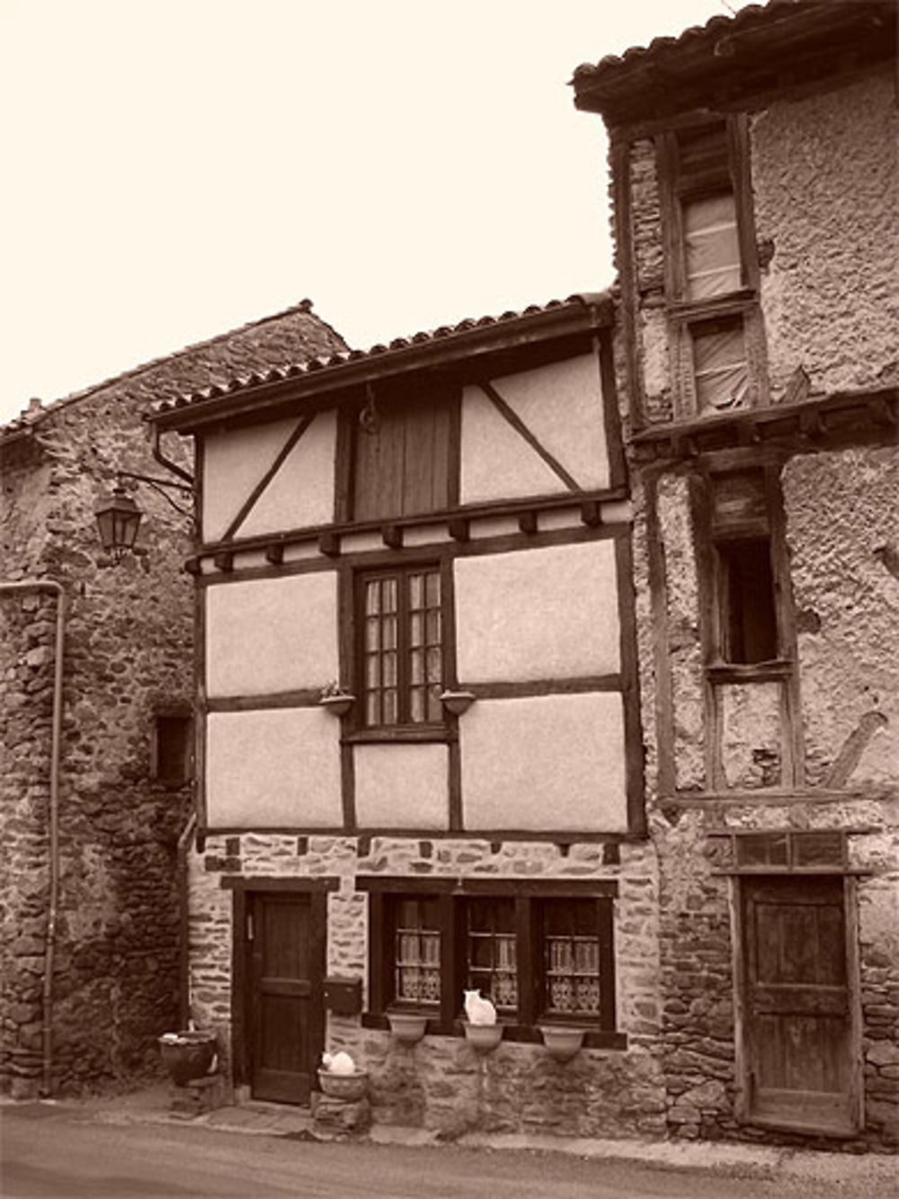 Maison à colombage