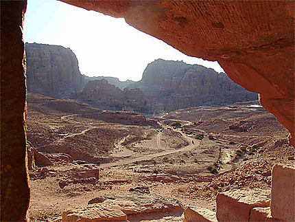 Les montagnes de Petra