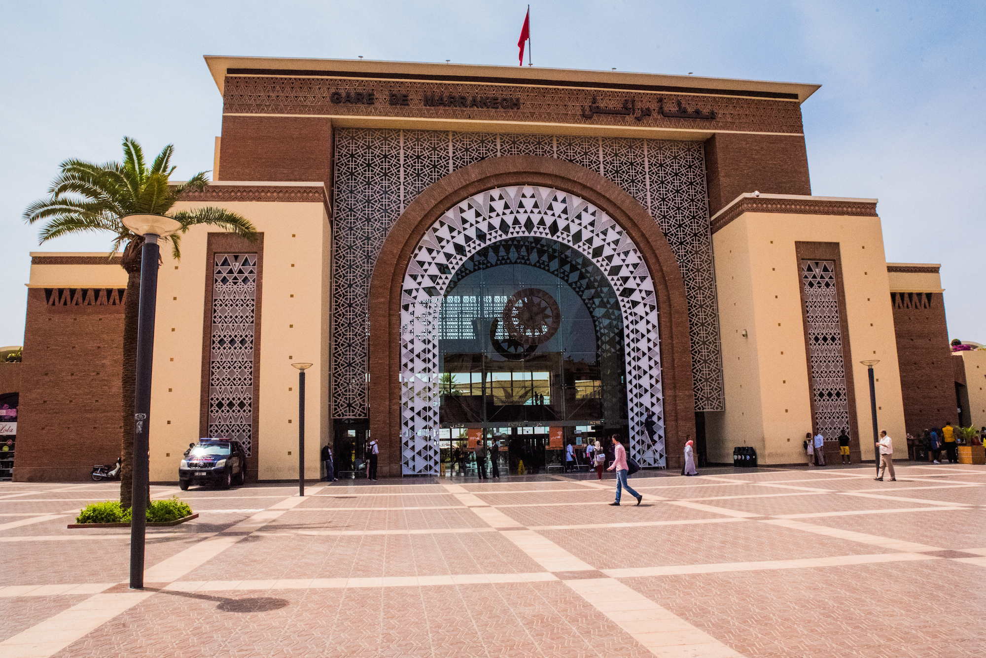 La gare de Marrakech La gare de Marrakech