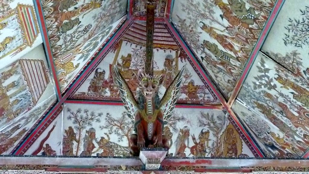 Plafond du Palais de justice de Klungkung Plafond du Palais de justice de Klungkung