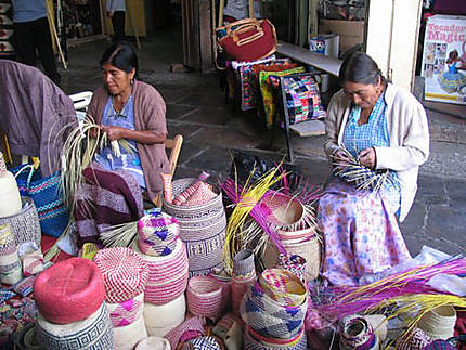 Femmes au marché d'Oaxaca