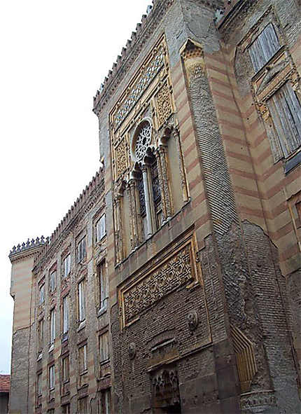 Détail de la façade