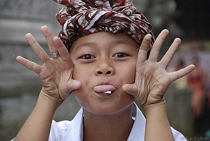 Enfant à Bali