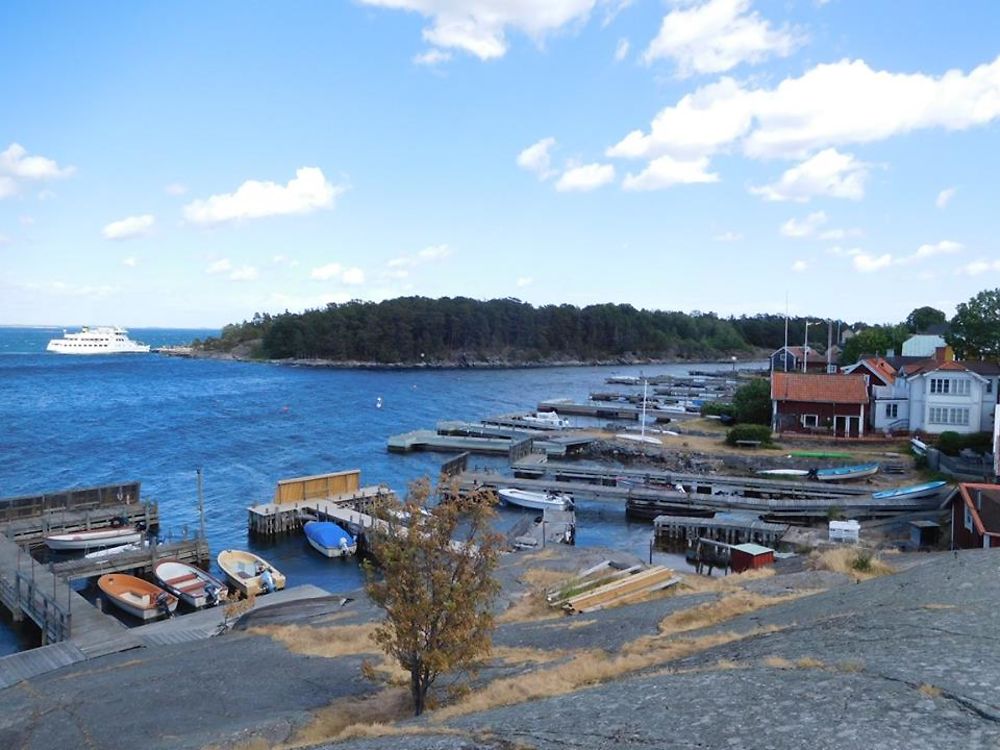 Ile de Sandhamn - bateaux