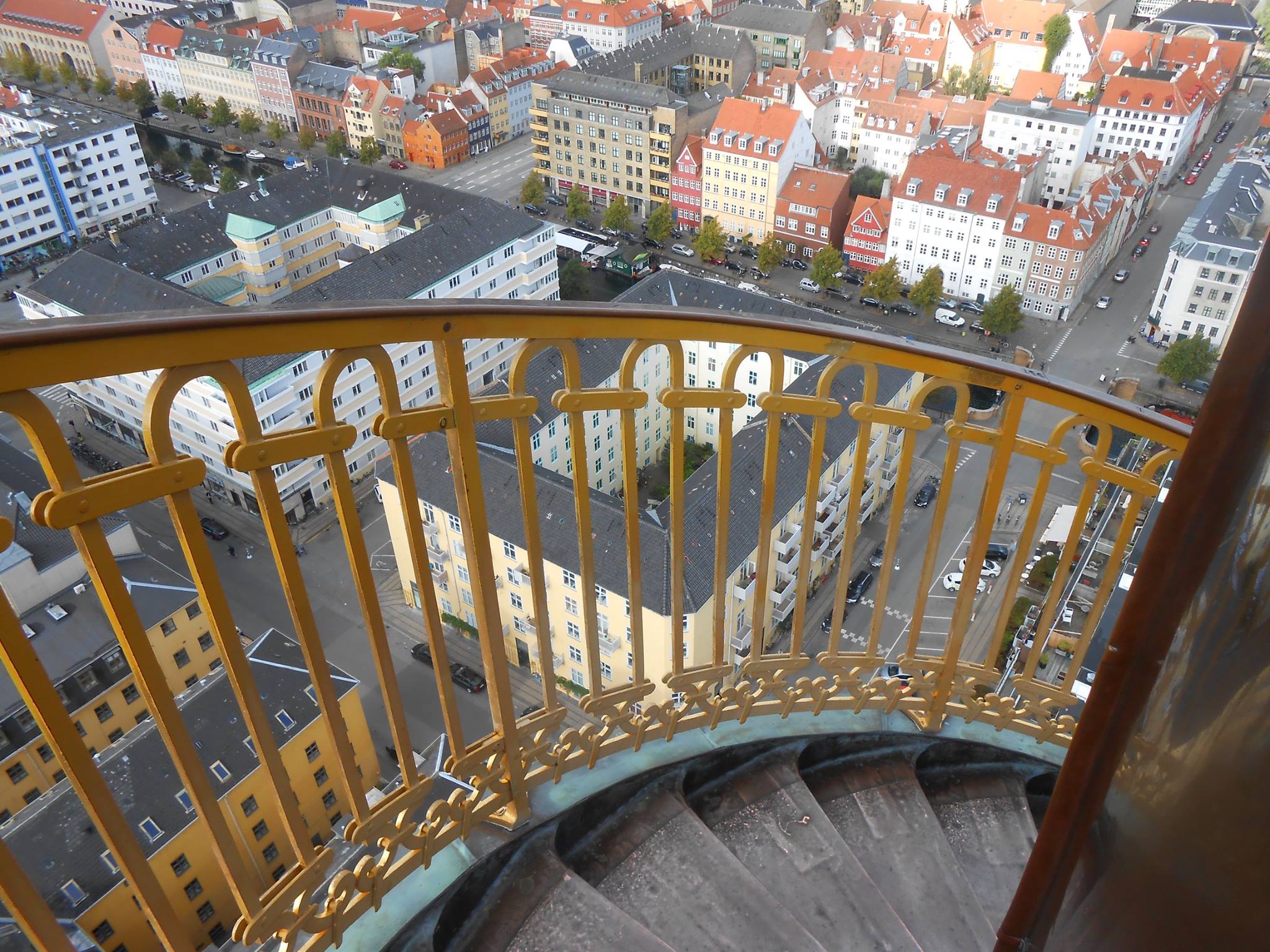 Vue sur Copenhague depuis Frelsers Vor Kirke