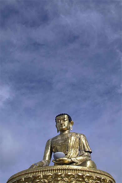 Erdenet et son immense Bouddha