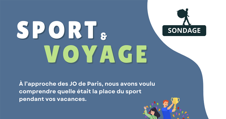 Infographie - Voyage et sport : les résultats de notre enquête