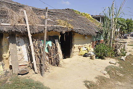 Maison du village de Lumbini