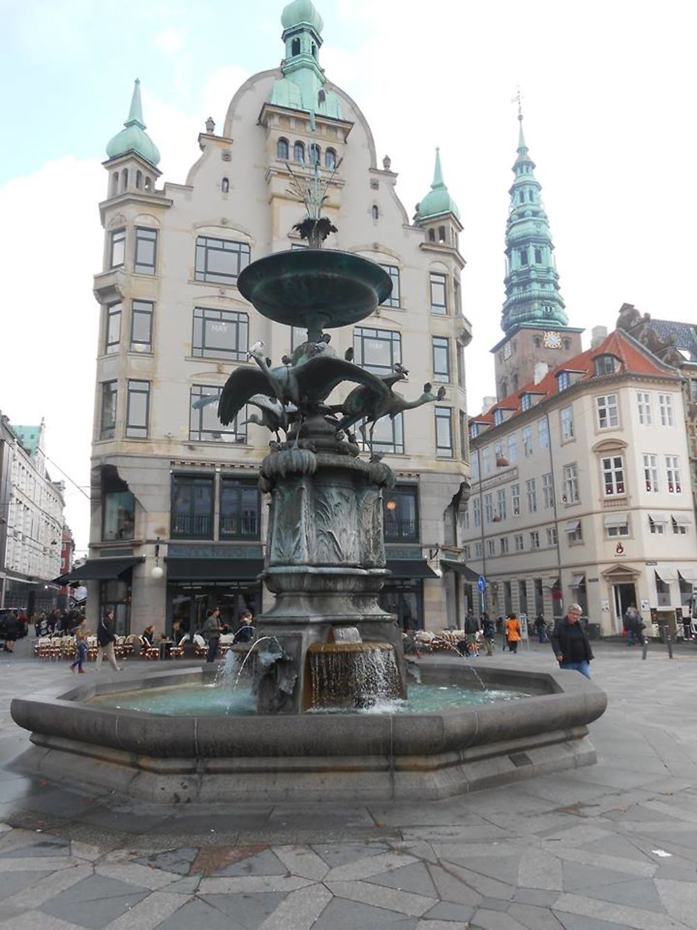 La fontaine des Cigognes, Copenhague