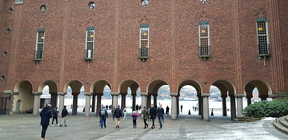 Stadshuset, prise de vue vers l’extérieur