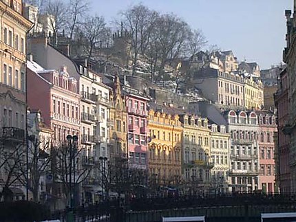 Façades de Karlovy Vary